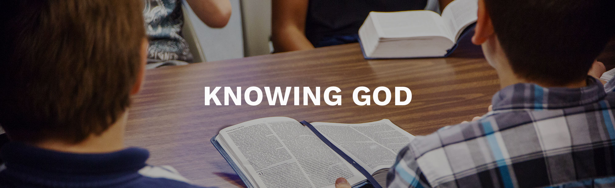 KNOW GOD PAGE